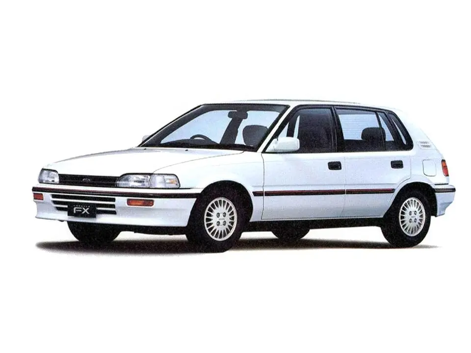Toyota Corolla FX (AE91, EE90) 2 поколение, хэтчбек 5 дв. (05.1987 - 04.1992)